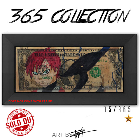 SOLD OUT #15 Gaara Power of Chakra - Walter Ivan Zamora 