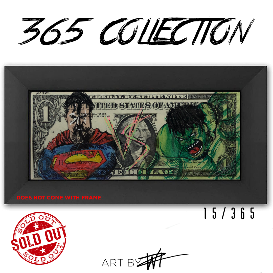 SOLD OUT #15 Superman Vs HULK - Walter Ivan Zamora 
