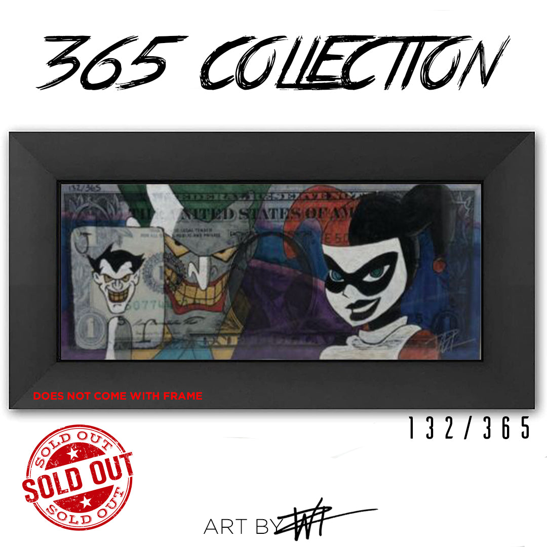 SOLD OUT #132 The  animated series The Joker And Harley Quinn - Walter Ivan Zamora 
