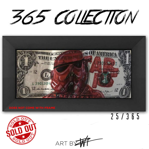 SOLD OUT #25 STAR WARS RED TROOPER - Walter Ivan Zamora 