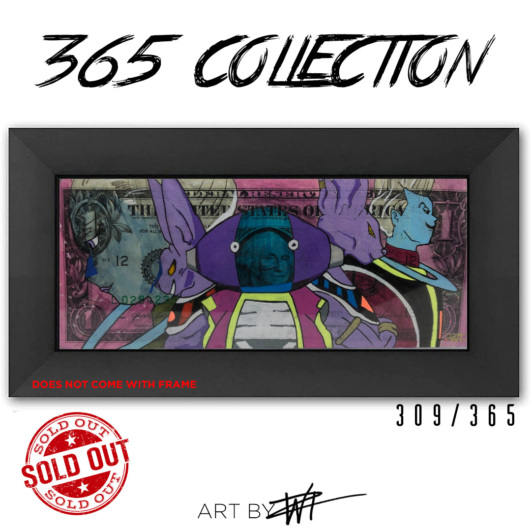 SOLD #309 CHAMPA VS BEERUS - Walter Ivan Zamora 