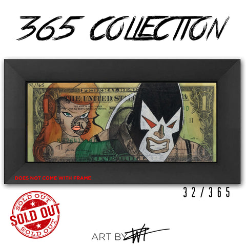 SOLD OUT #32 Bane and Poison Ivy Animated Series - Walter Ivan Zamora 