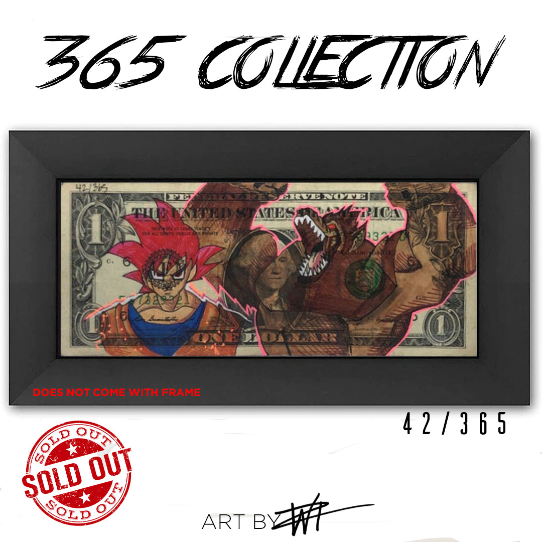 SOLD OUT #42 Goku's Origin - Walter Ivan Zamora 