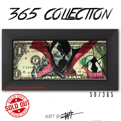 SOLD OUT #50 SPAWN COLLECTIBLE $1 REAL MONEY - Walter Ivan Zamora 