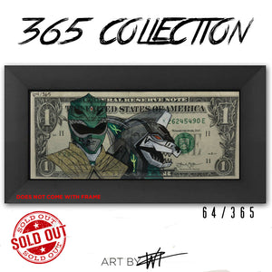 SOLD OUT #64 Green Ranger Mighty Morphin EDITION - Walter Ivan Zamora 