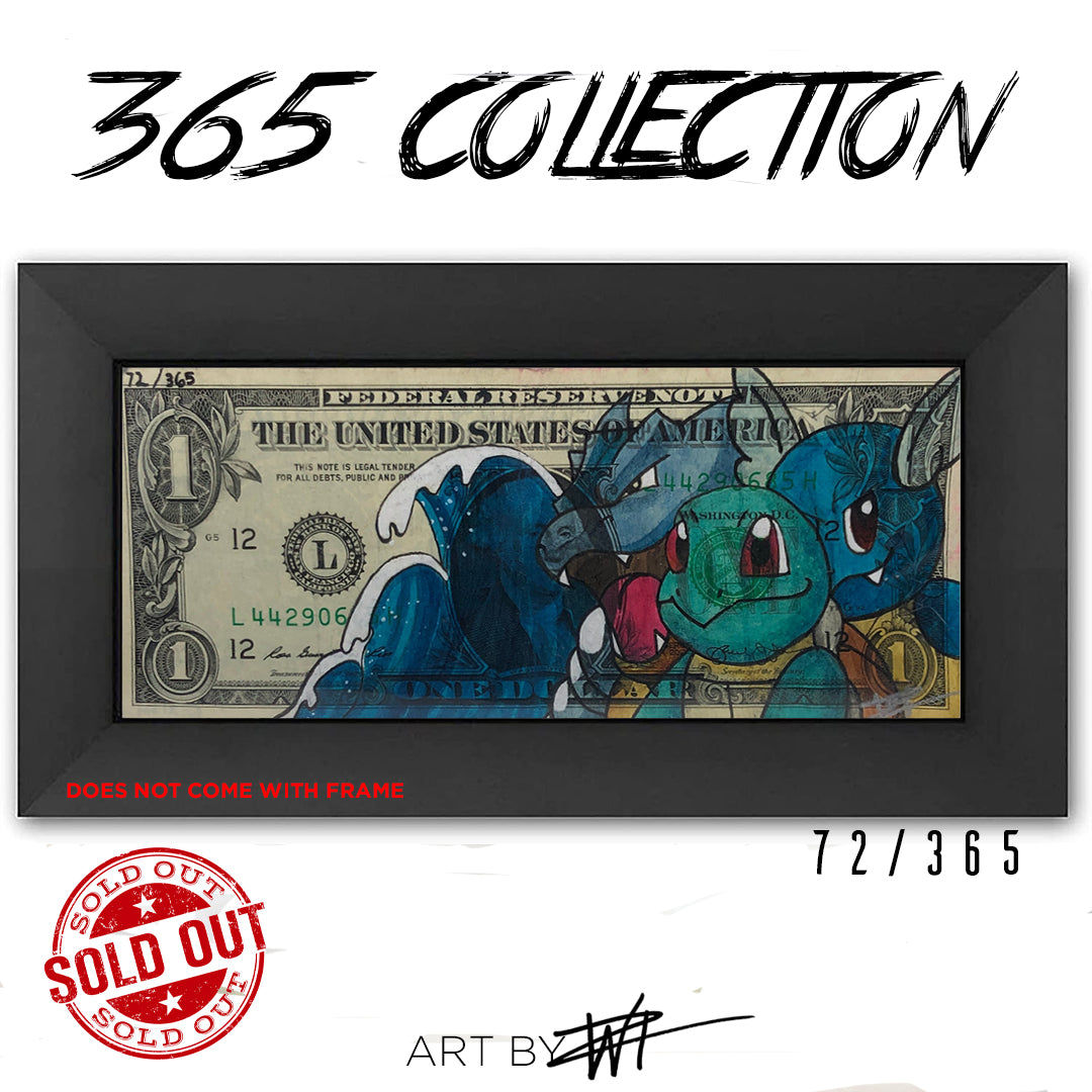 SOLD OUT #72 Squirtle EVO - Walter Ivan Zamora 