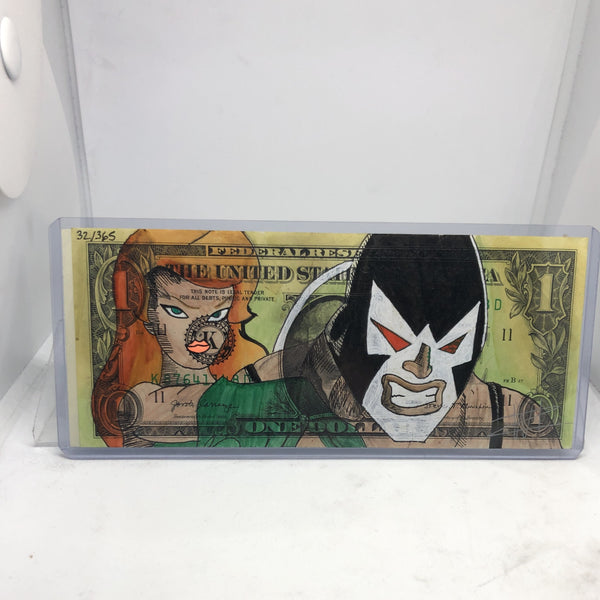 SOLD OUT #32 Bane and Poison Ivy Animated Series - Walter Ivan Zamora 