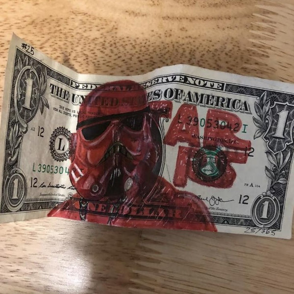 SOLD OUT #25 STAR WARS RED TROOPER - Walter Ivan Zamora 