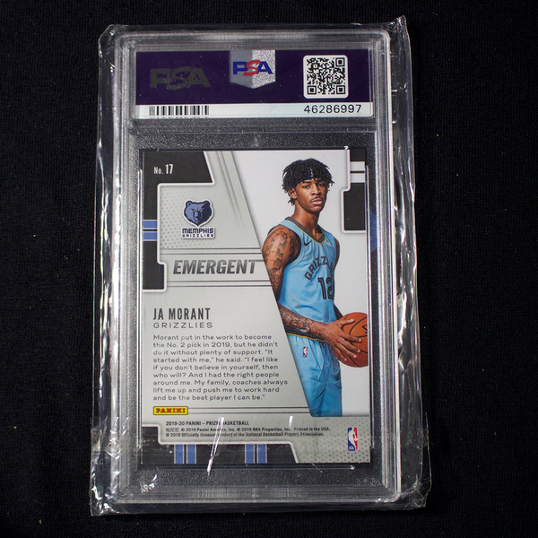 2019 RC JA MORANT PANINI PRIZM