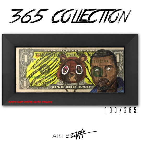#130 Yeezy Reborn Kanye West Art  by Wiz - Walter Ivan Zamora 
