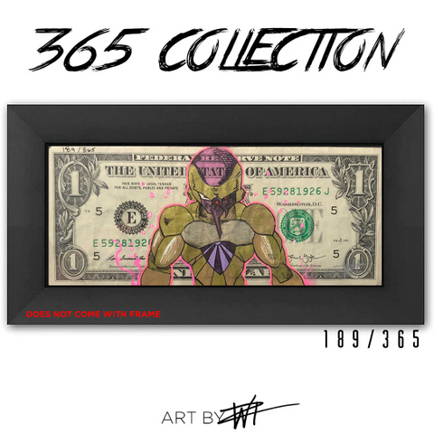 #189 Dragon Ball Z Golden Frieza Real Money - Walter Ivan Zamora 