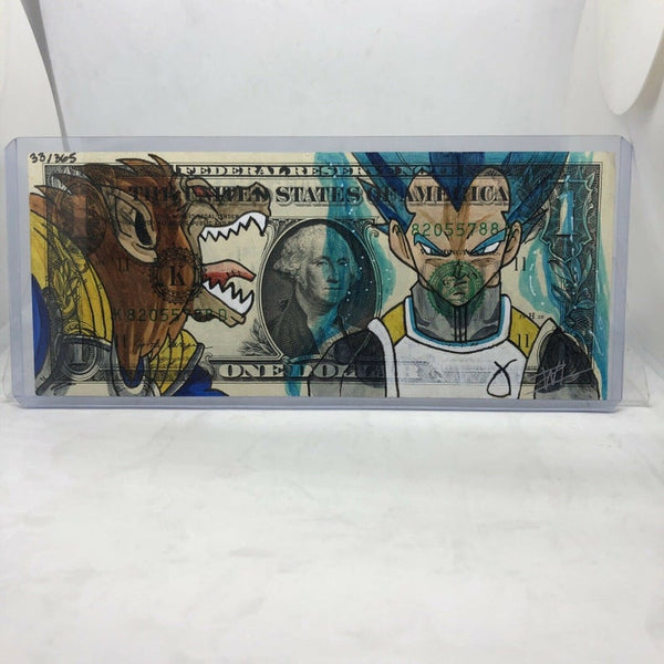 SOLD OUT #33 BLUE APE Vegeta GOD - Walter Ivan Zamora 