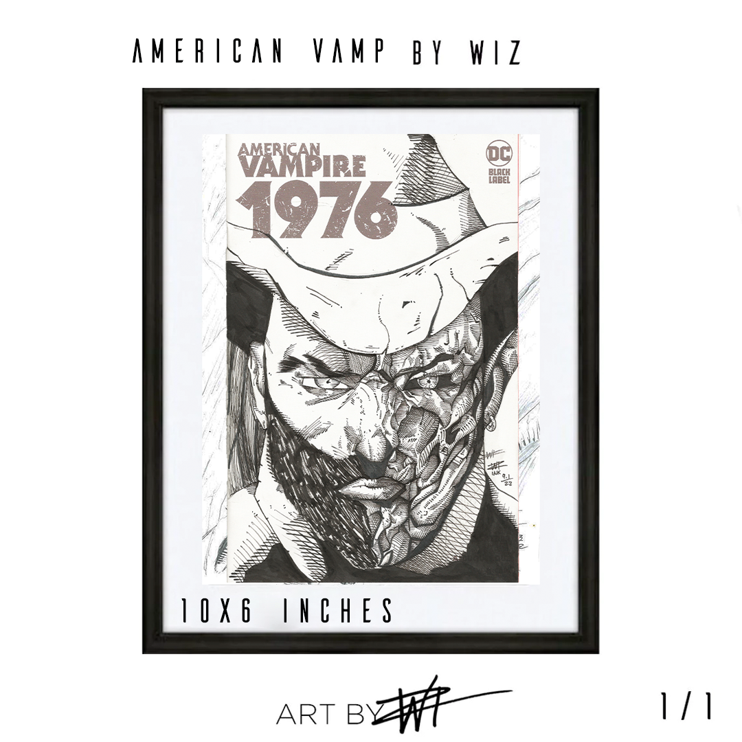 Variant Cover "AMERICAN VAMPIRE - Walter Ivan Zamora 